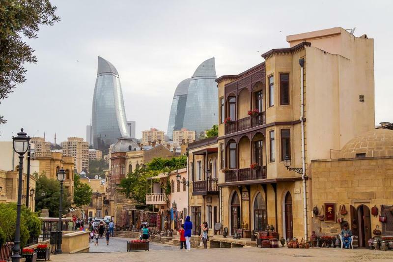 Best Center Hotel Баку Экстерьер фото